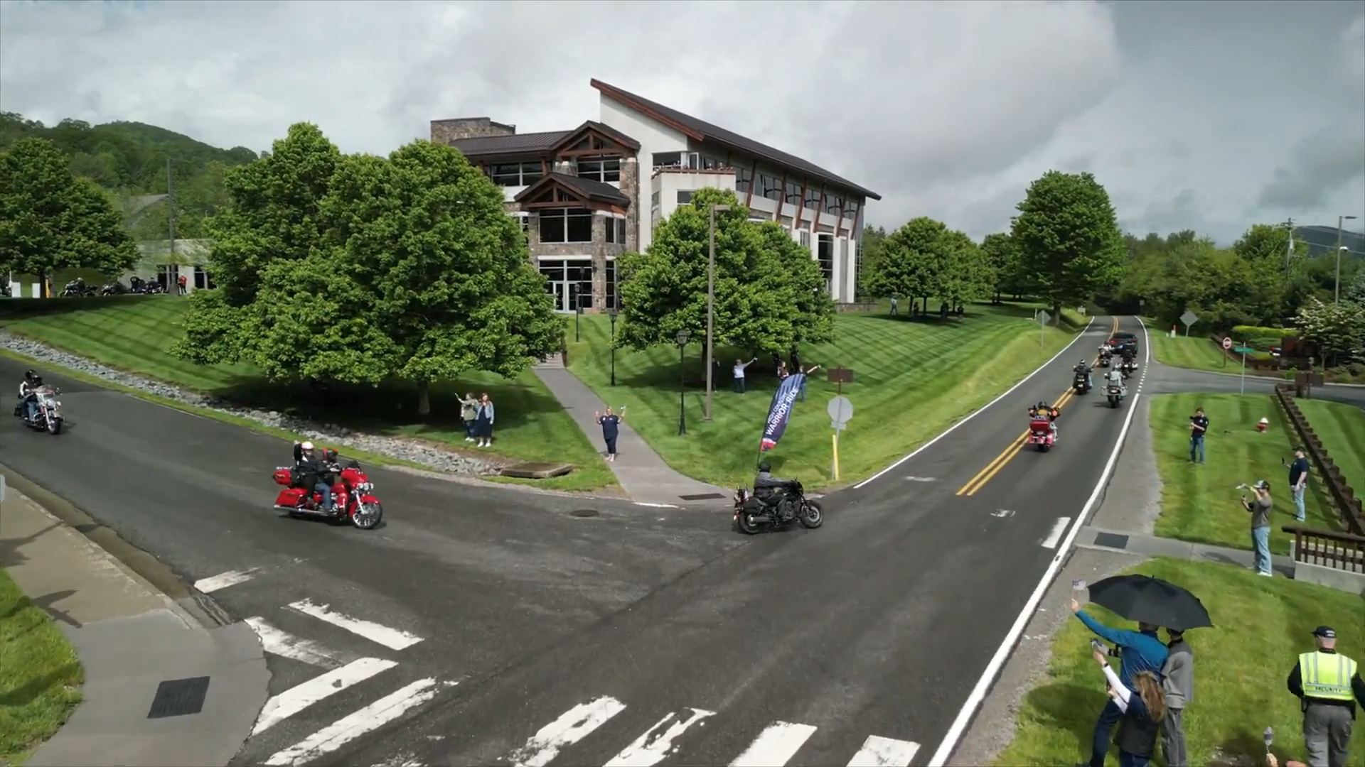 Kickstands Up, Rain or Shine High Country Warrior Ride